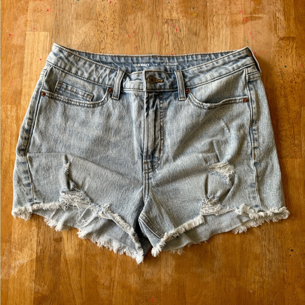 Old Navy High-Waisted OG Jean Shorts -- 3-inch inseam